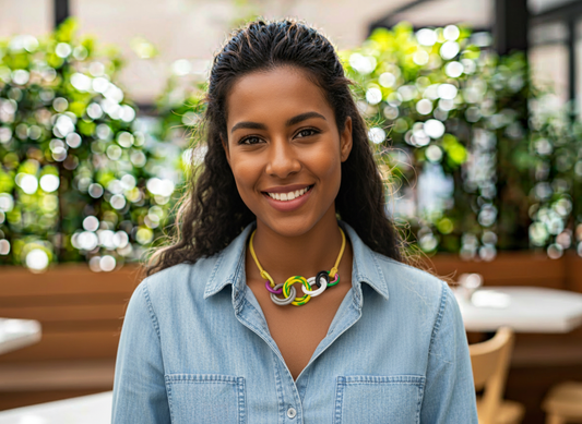 Spiral Statement Necklace – Limited One-of-a-Kind Drop