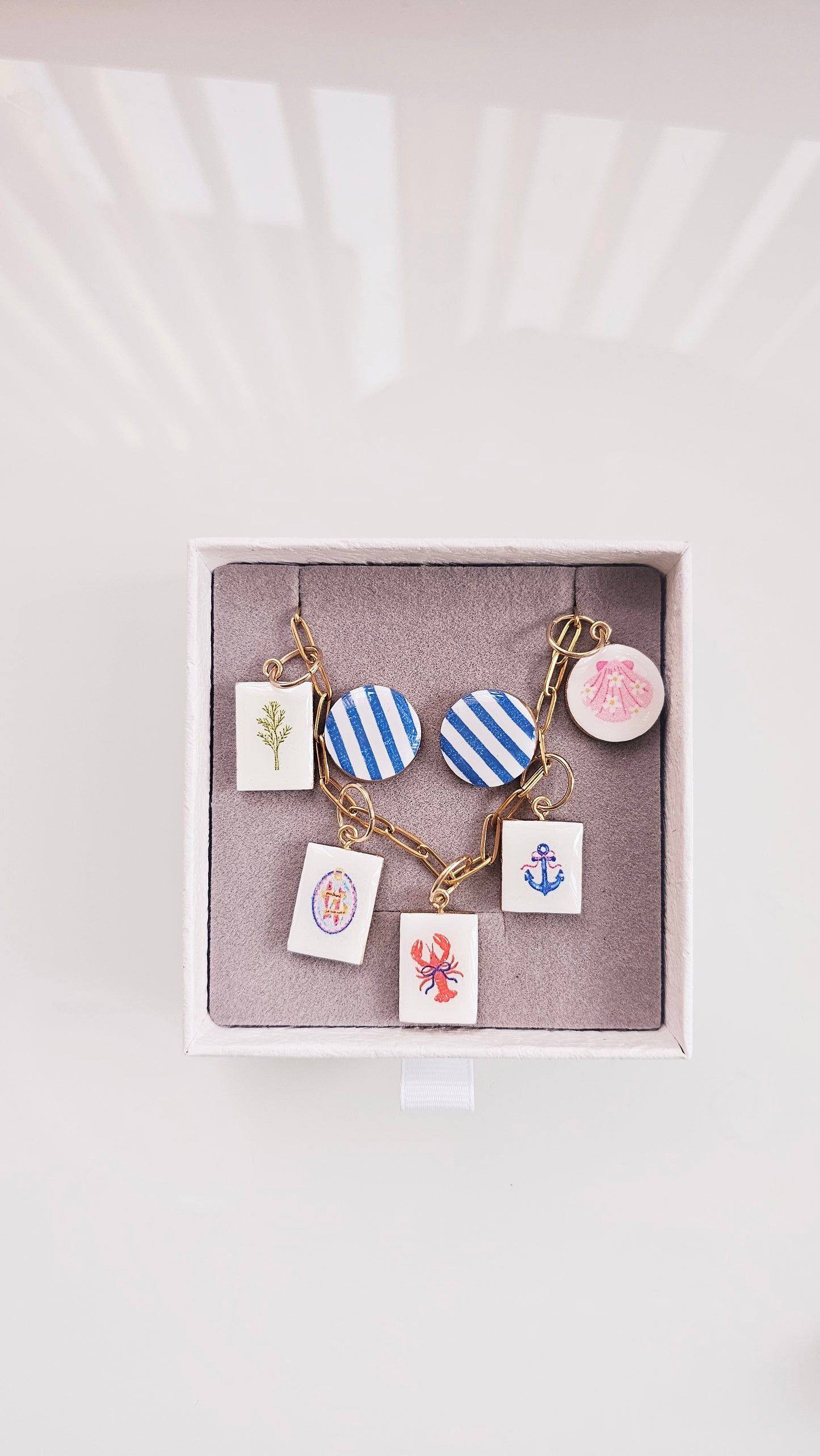 Seaside Gift Box – Clay Jewelry Set