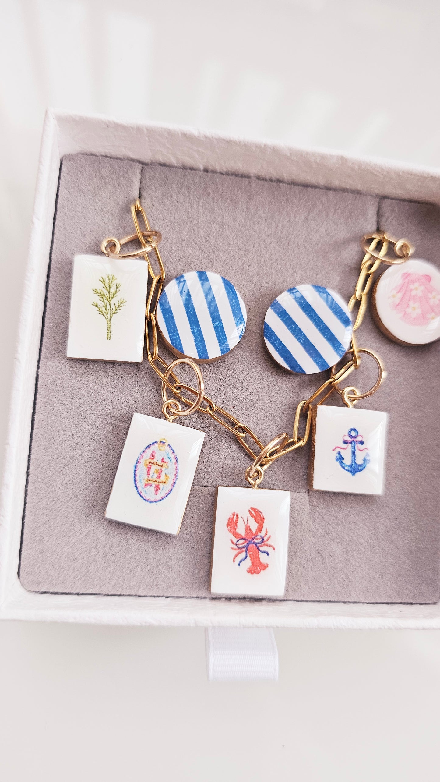 Seaside Gift Box – Clay Jewelry Set