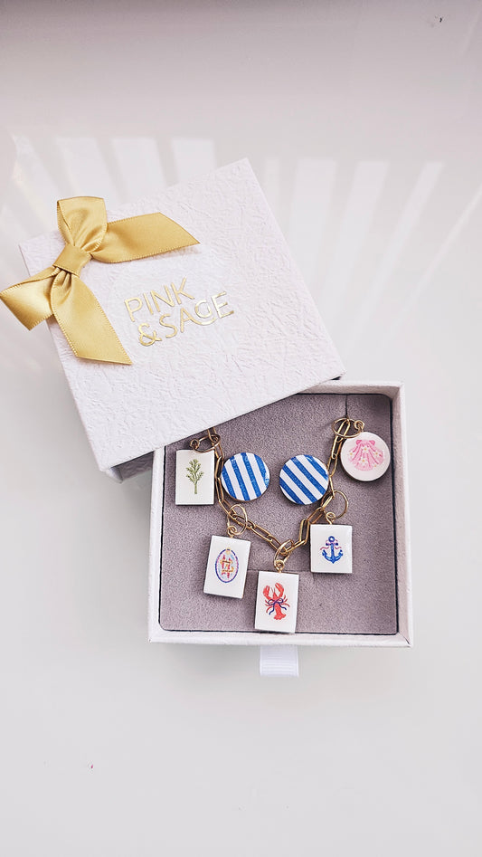 Seaside Gift Box – Clay Jewelry Set