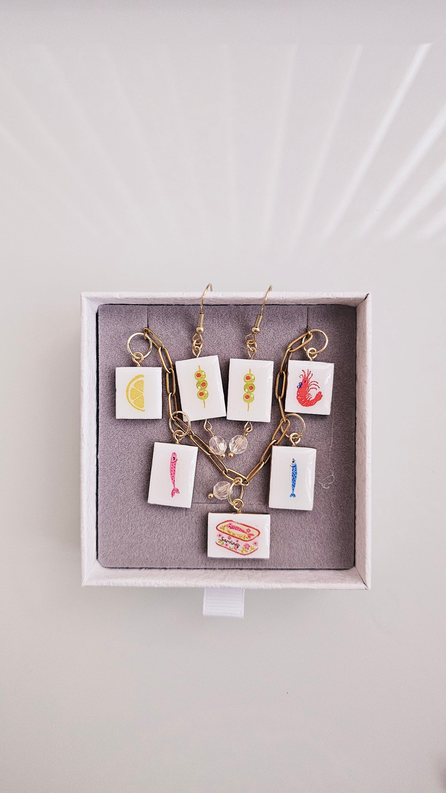 Summer Feast Gift Box – Clay Jewelry Set