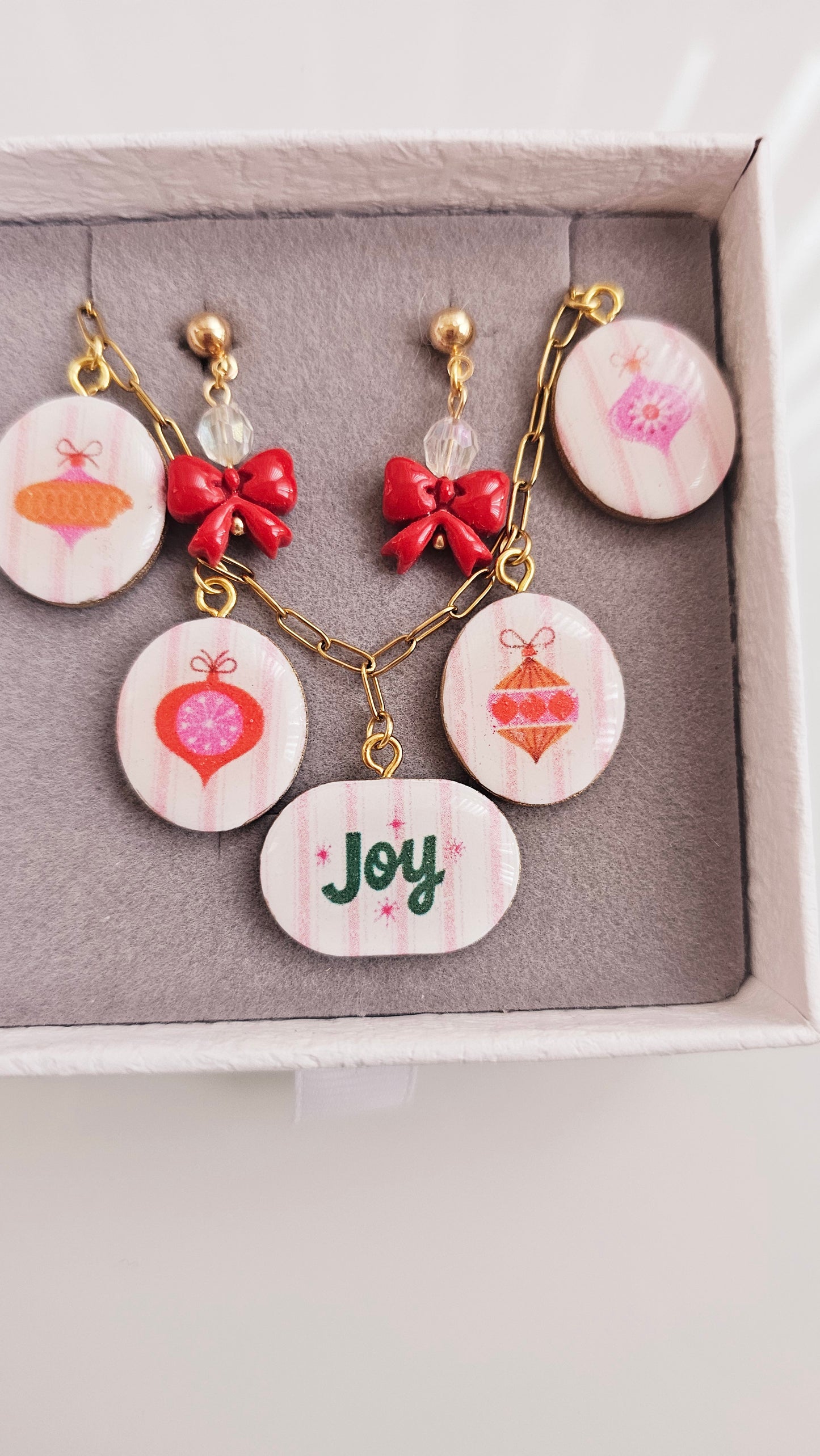 Joy Gift Box – Clay Jewelry Set