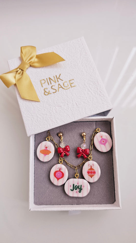 Joy Gift Box – Clay Jewelry Set