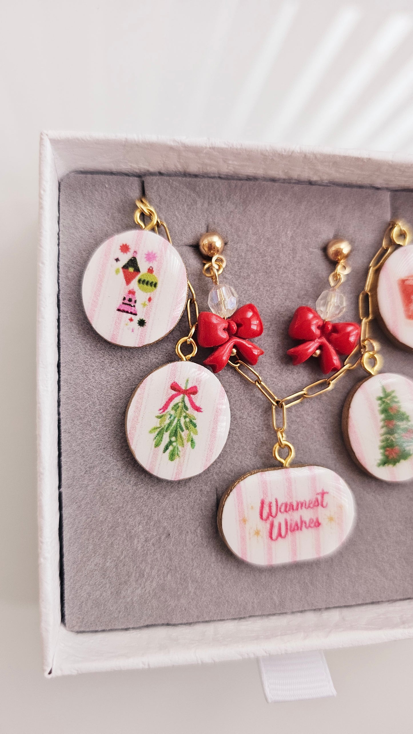 Warmest Wishes Gift Box – Clay Jewelry Set