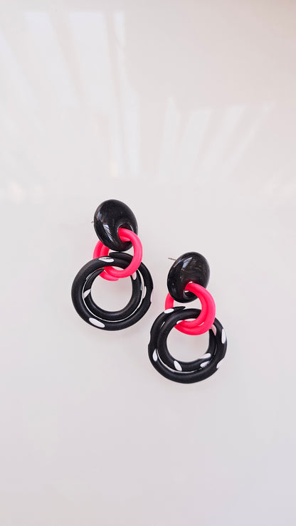 Spiral Dangle Earrings – Limited One-of-a-Kind Drop