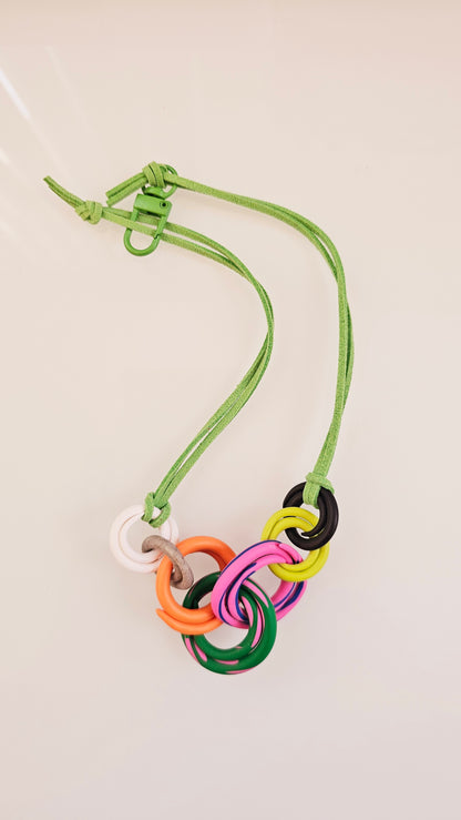 Spiral Statement Necklace – Limited One-of-a-Kind Drop