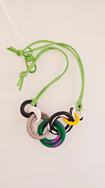 Spiral Statement Necklace – Limited One-of-a-Kind Drop