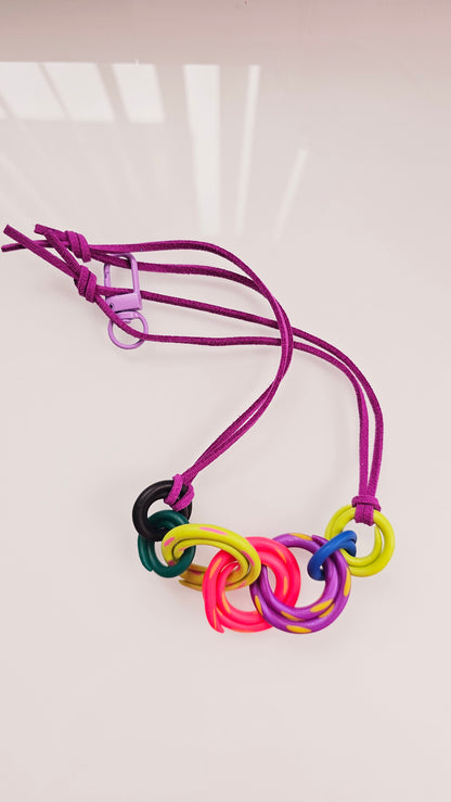 Spiral Statement Necklace – Limited One-of-a-Kind Drop