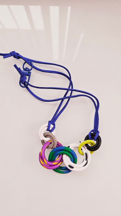 Spiral Statement Necklace – Limited One-of-a-Kind Drop