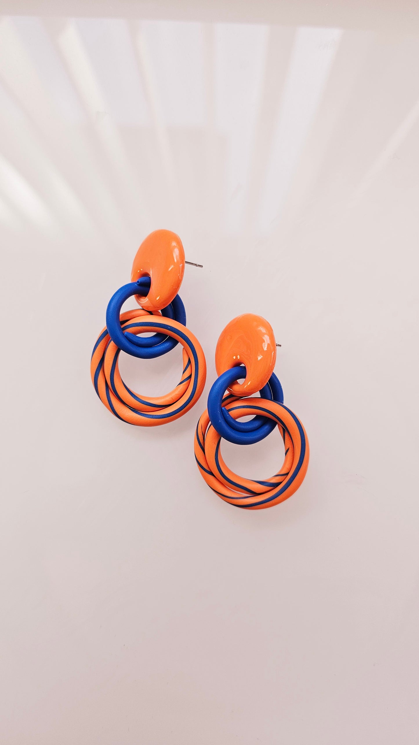 Spiral Dangle Earrings – Limited One-of-a-Kind Drop