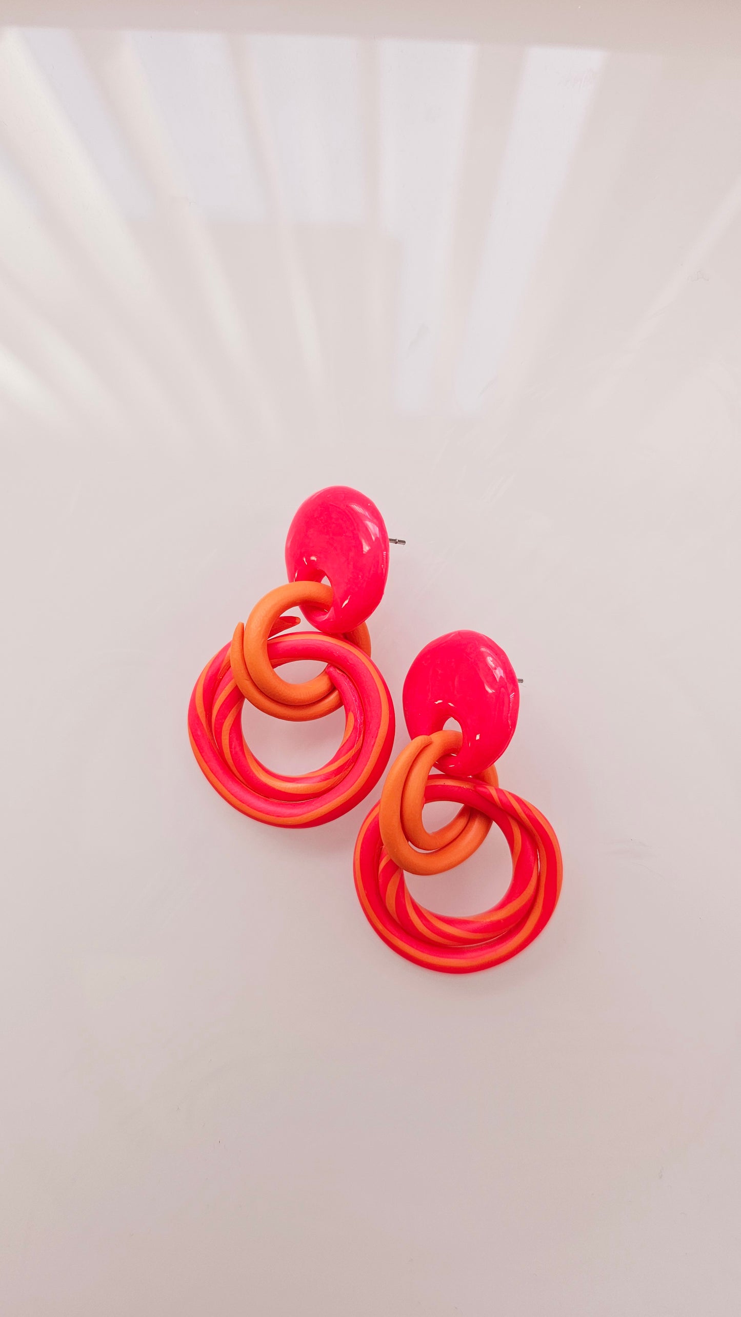 Spiral Dangle Earrings – Limited One-of-a-Kind Drop