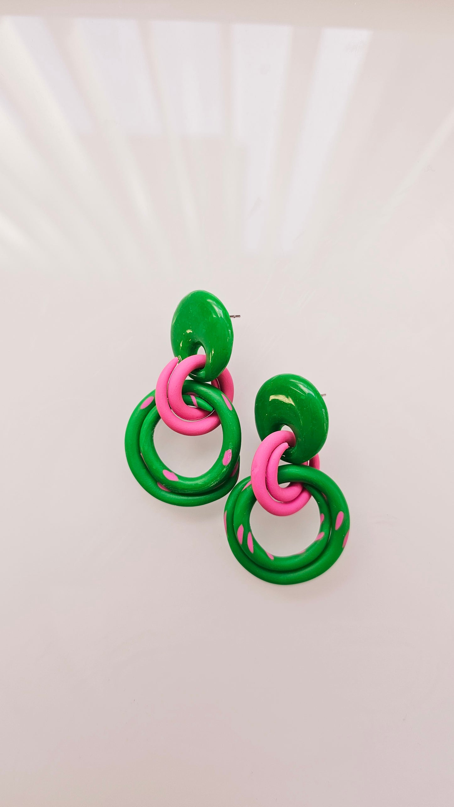 Spiral Dangle Earrings – Limited One-of-a-Kind Drop