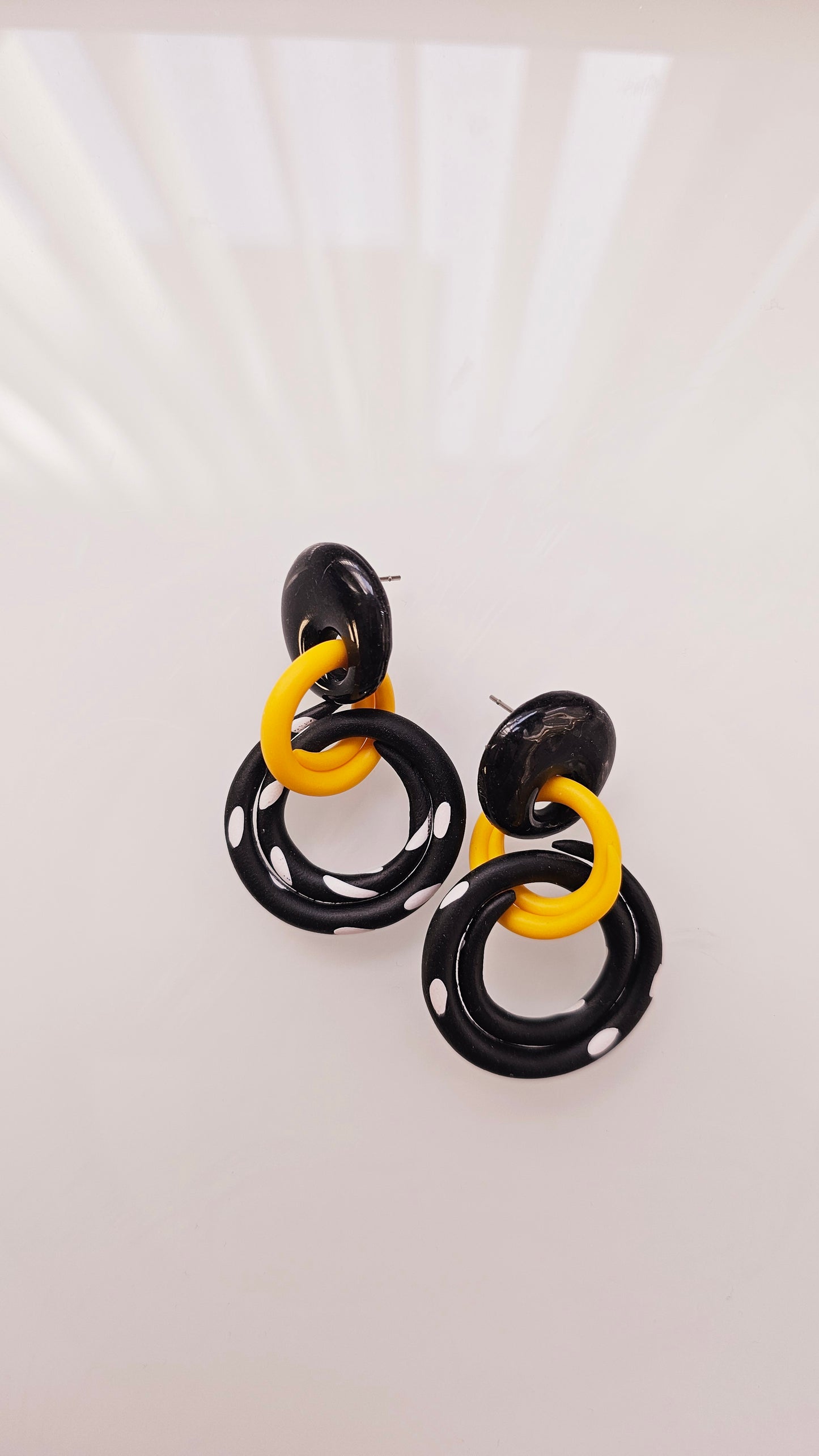 Spiral Dangle Earrings – Limited One-of-a-Kind Drop