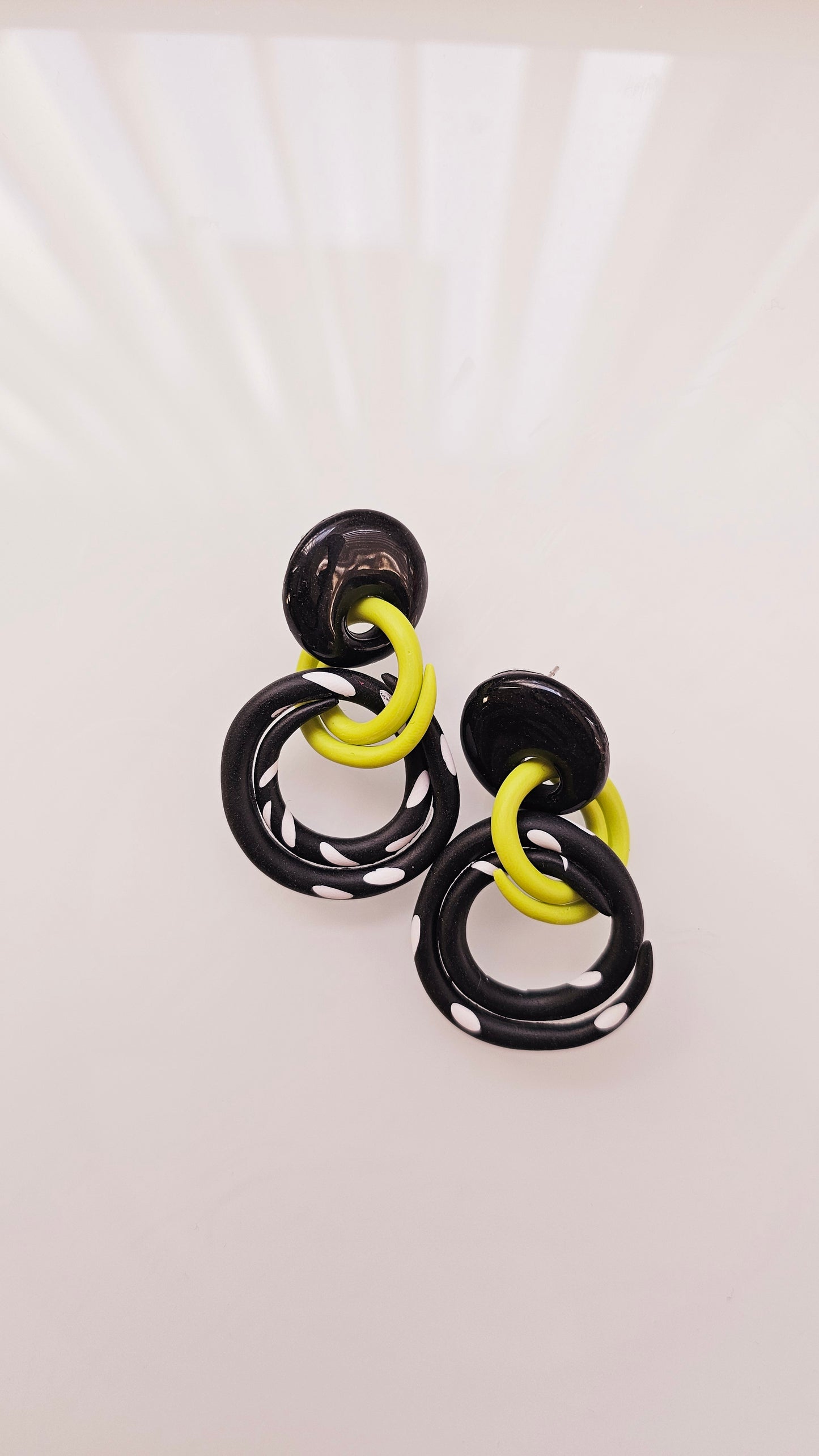 Spiral Dangle Earrings – Limited One-of-a-Kind Drop