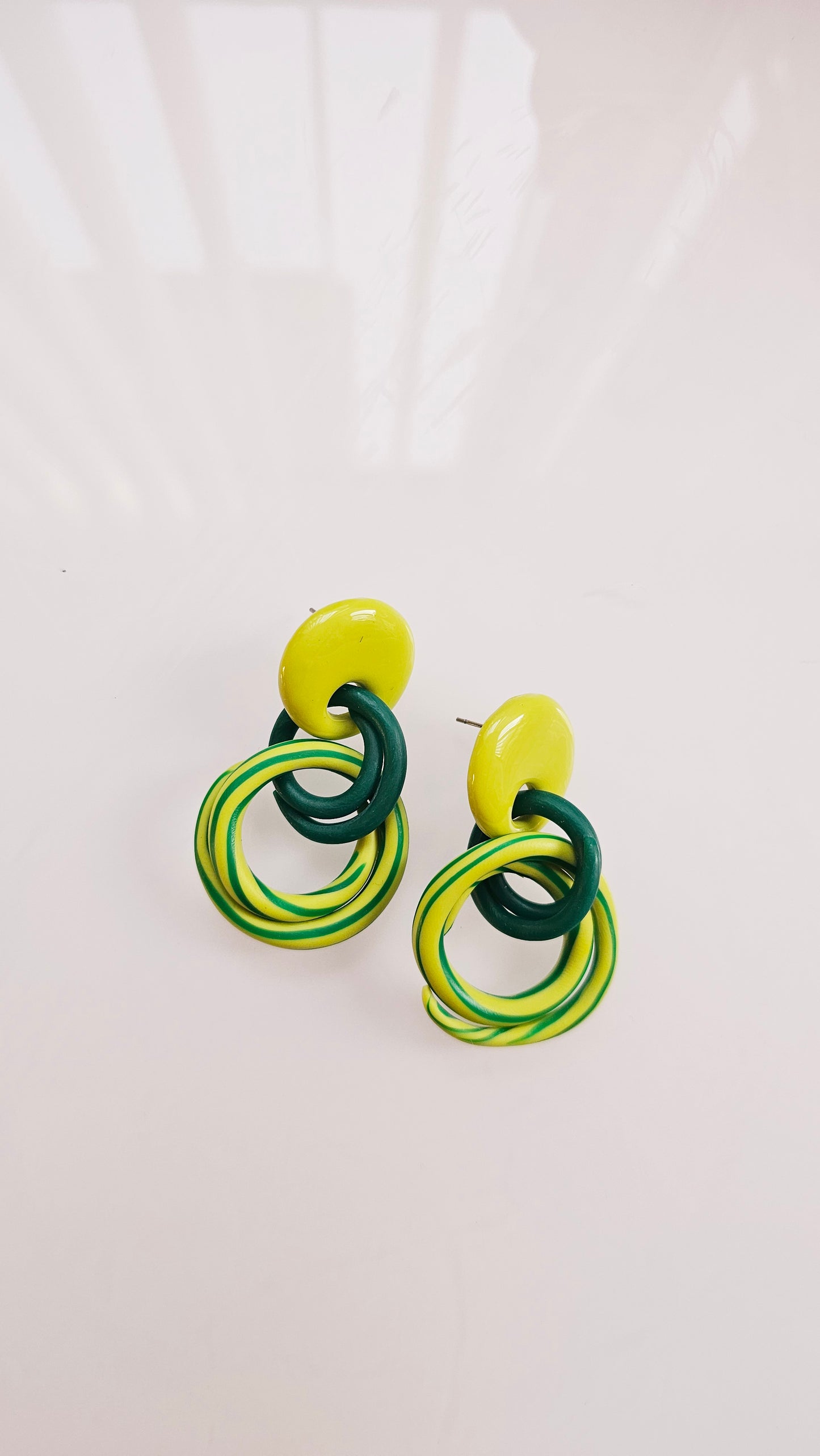 Spiral Dangle Earrings – Limited One-of-a-Kind Drop